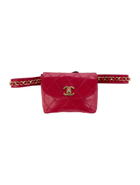 red chanel belt bag|chanel belt bag 2021.